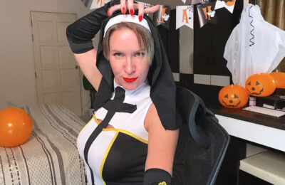 Hotkatness Serves Up A Sinfully Sexy Nun Show