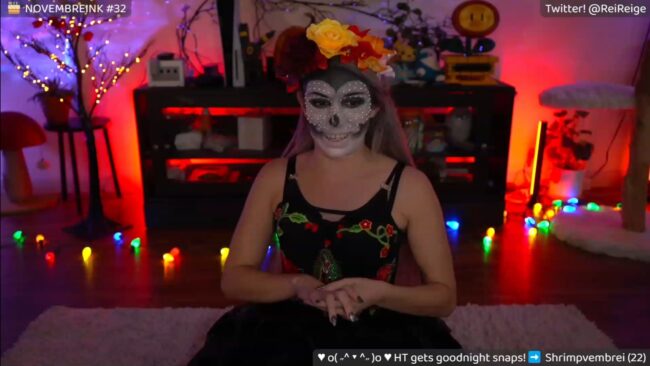 Reige Celebrates Day Of The Dead