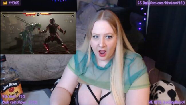 Khaleesi420 Shows Off Her Moves In Mortal Kombat