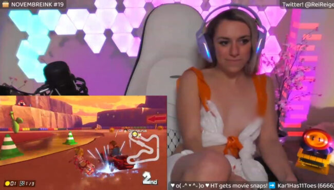 Reige Plays Mario Kart For Charity