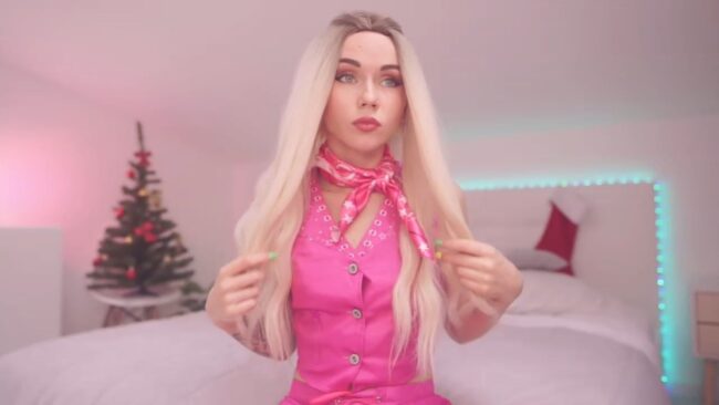 Sarah_Pink Is A Barbie Girl In A Barbie World