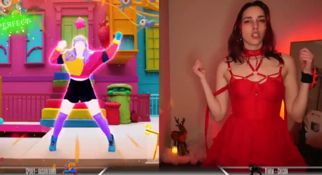 Dashy Shows Off Her Moves In Just Dance