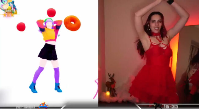 Dashy Shows Off Her Moves In Just Dance