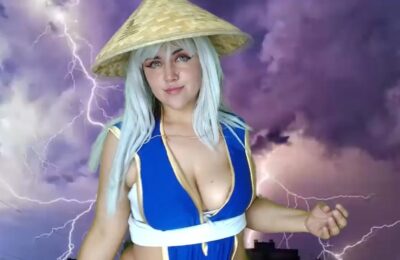 Cristin_blue Is The Goddess Of Thunder