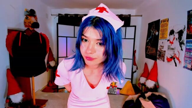 Cute Nurse Agostinha_Red Is Ready For Her Patients Now