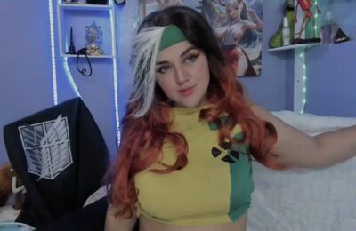 Cristin_blue Goes Rogue With Her Cosplay Show