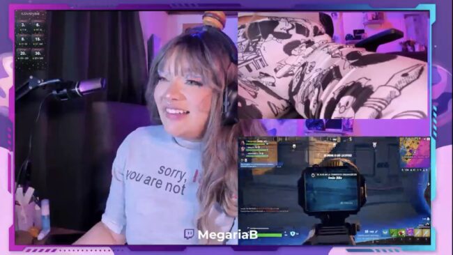 Fortnite Time With Megaria_Blum