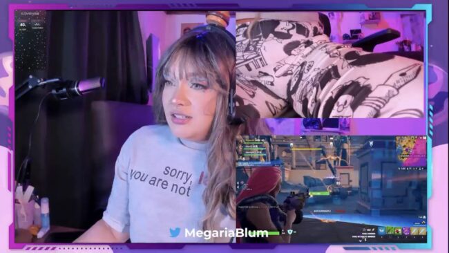 Fortnite Time With Megaria_Blum