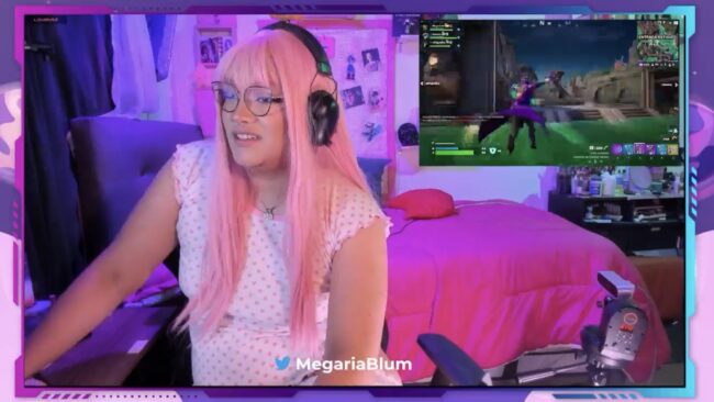 Megaria_Blum Is Ready To Slay In Fortnite