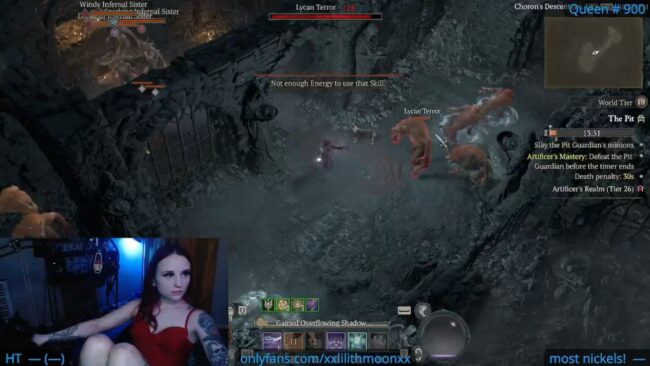 LilithMoon_ Slashes And Dices Her Way Through Diablo IV