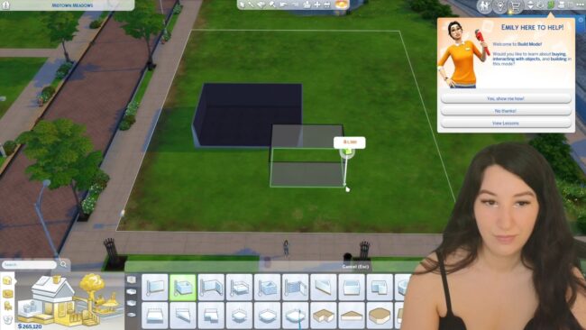 GoddessxLena Builds A House In Sims 4