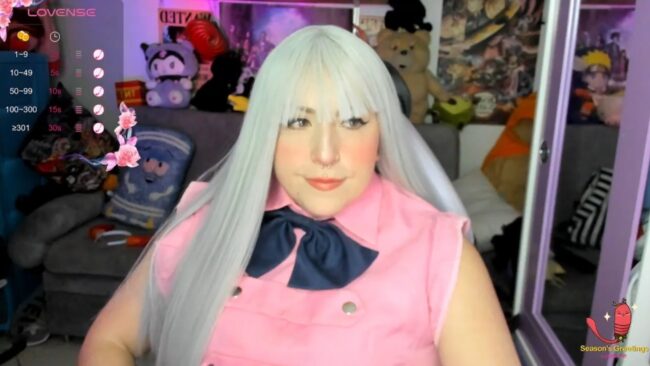 Canndy_hott Shows Off Her Stunning Elizabeth Liones Cosplay