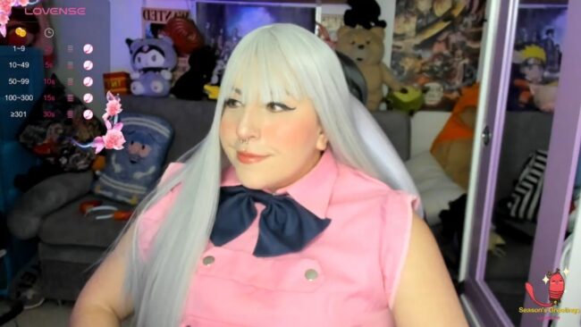 Canndy_hott Shows Off Her Stunning Elizabeth Liones Cosplay