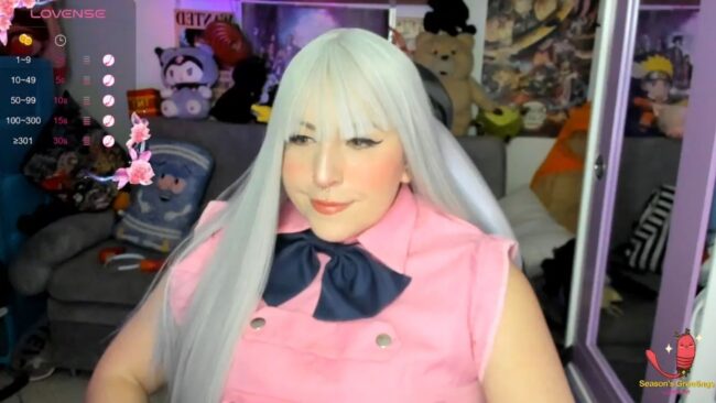 Canndy_hott Shows Off Her Stunning Elizabeth Liones Cosplay