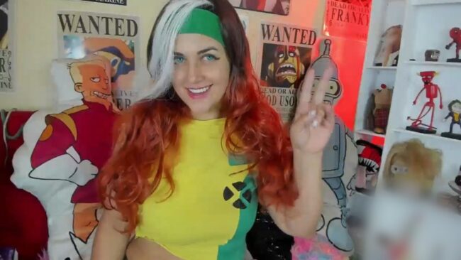 Cristin_blue Goes Rogue With Her Cosplay Show