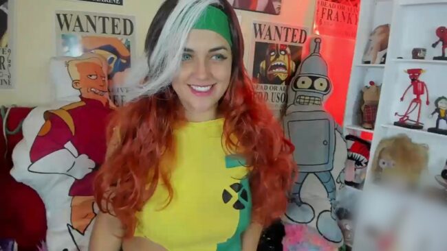 Cristin_blue Goes Rogue With Her Cosplay Show