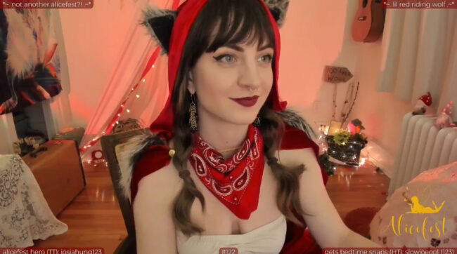 Aliceisonfire's Lil' Red Riding Wolf Has A Basket Full Of Goodies