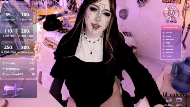 Lil_calcifer Is A Scary Nun