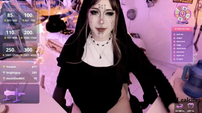 Lil_calcifer Is A Scary Nun