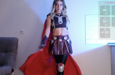 Evahailey_ Shows The Power Of Thor