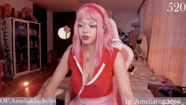 Leamelie Transforms Into Sakura Haruno