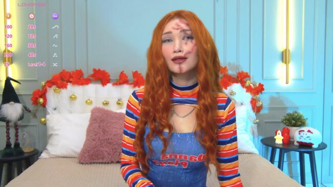 Carolreeves Becomes Chucky