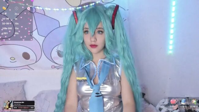 Lilith_addamss Is Performance Ready As Hatsune Miku