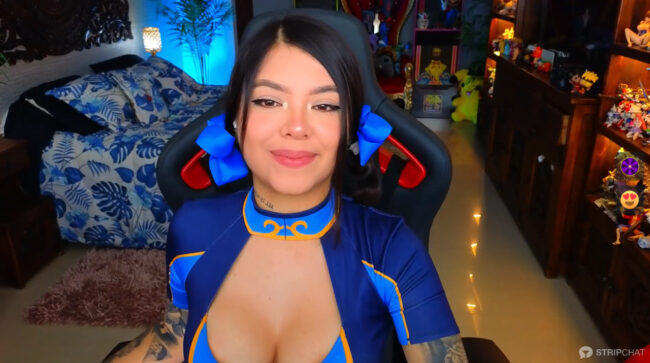 AmbarEvans Is One Cute And Colorful Chun-Li