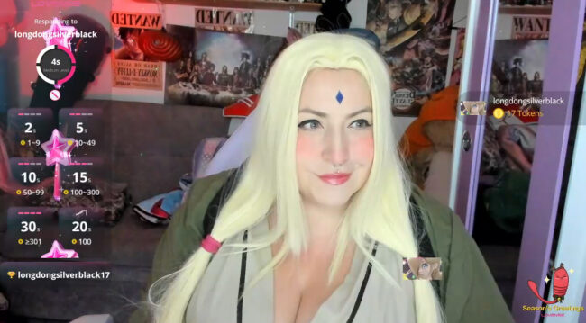 Canndy_New Shows Off Her Tsunade Look