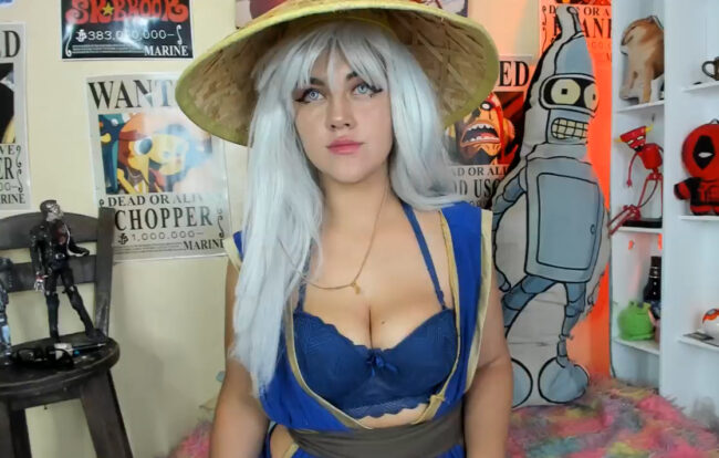 Sparks Fly When Cristin_blue Wears Her Raiden Cosplay