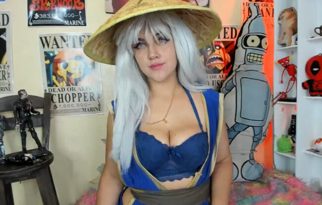 Sparks Fly When Cristin_blue Wears Her Raiden Cosplay