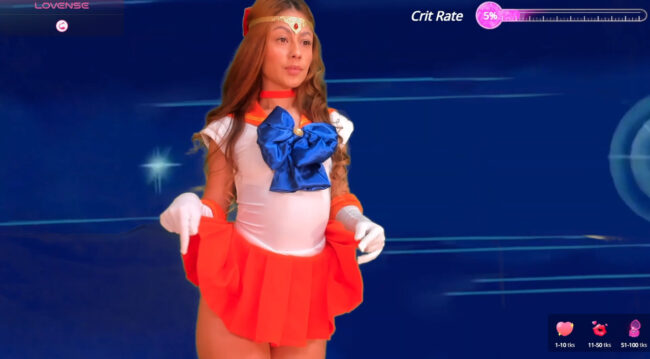 Erikabenz Guards The Galaxy As Sailor Venus