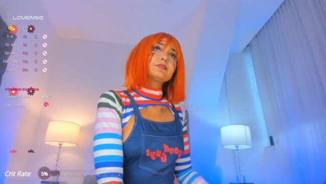 Emma_Torres__ Brings Chucky To Life