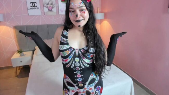 Zara__sweet Serves Up A Sweet Sugar Skull Show