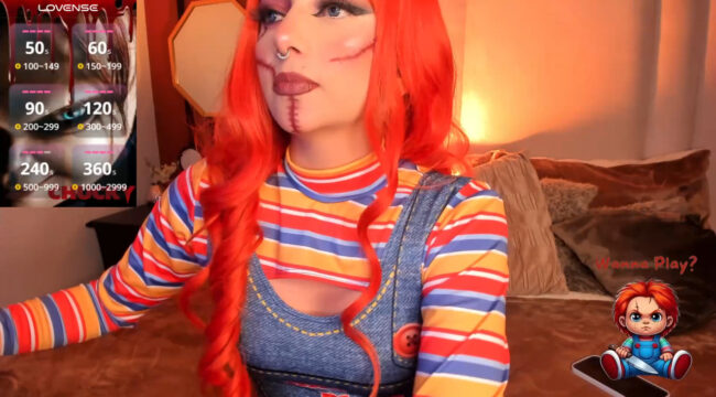 A Playful Chucky Show With Megan_croxx