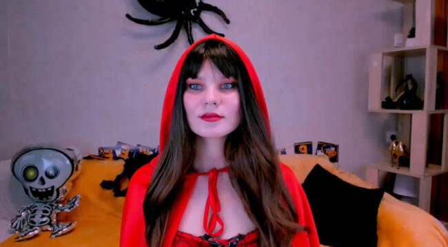 Missprosecco Stuns As Little Red Riding Hood