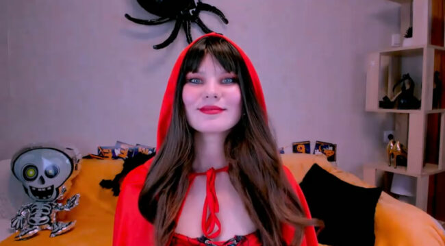 Missprosecco Stuns As Little Red Riding Hood