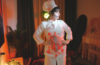 Zombie Chef Patricia_bennett Cooks Up A Tasty Halloween Show