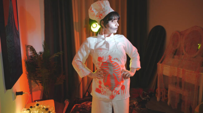 Zombie Chef Patricia_bennett Cooks Up A Tasty Halloween Show