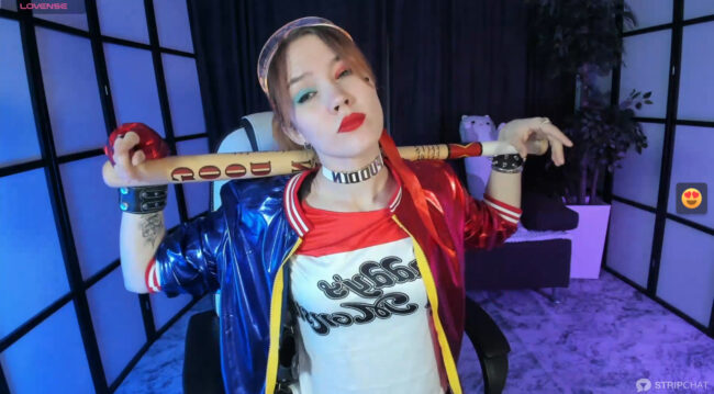 Stasy_Simis Takes A Swing At Harley Quinn