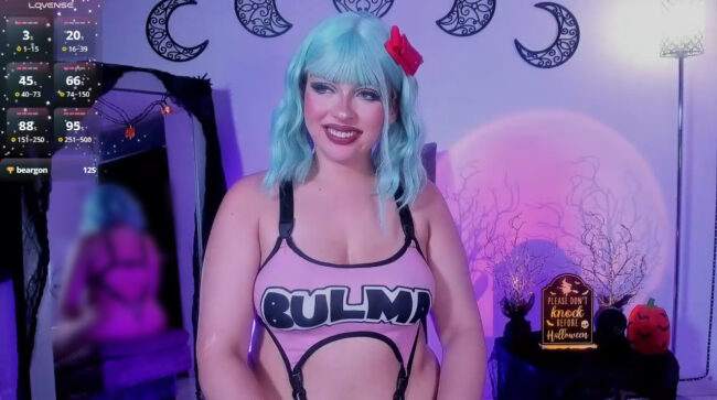 Victoriabathory Serves Up A Colorful Bulma Cosplay Show