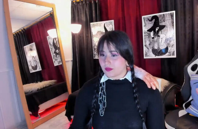 An Ooky And Spooky Time With Violeta_Beck's Wednesday Addams