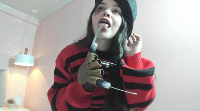 An Elm Street Slasher Starring Zara__sweet As Freddy Krueger