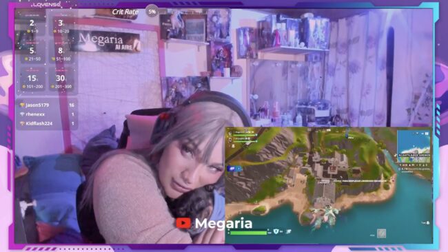 Megaria_Blum Descends Into Fortnite