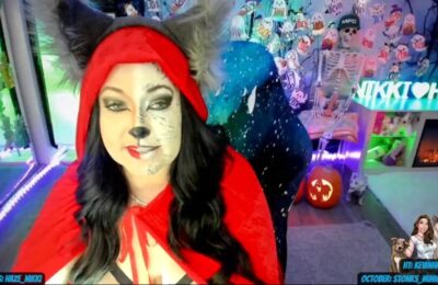 Nikki_Haze Is One Lovely Little Red Riding Wolf