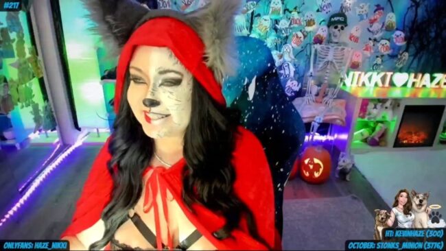 Nikki_Haze Is One Lovely Little Red Riding Wolf