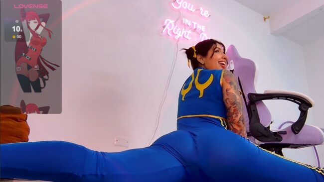 Stretching With Daphne_kroft's Chun-Li