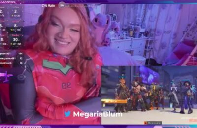 Megaria_Blum Blasts Enemies In Overwatch As Asuka Langley Soryu