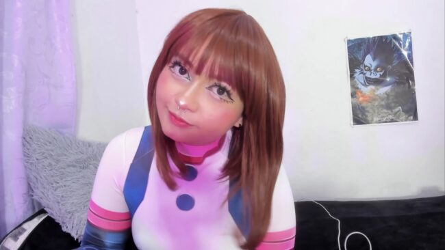 Iam_zoechan Flaunts Her Uraraka Ochako