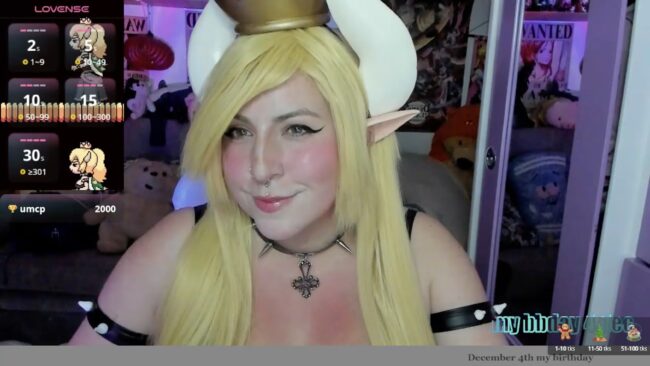 Canndy_new Shines As Bowsette